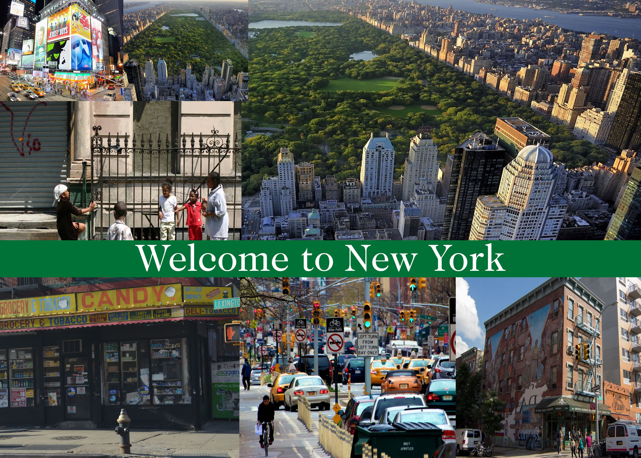 Welcome to New York homepage